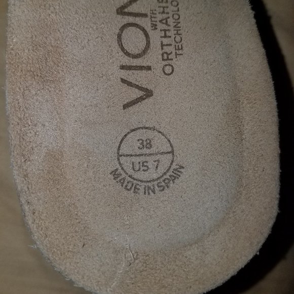 Vionic Danette Platform Slide Snake Sandals - Picture 9 of 10